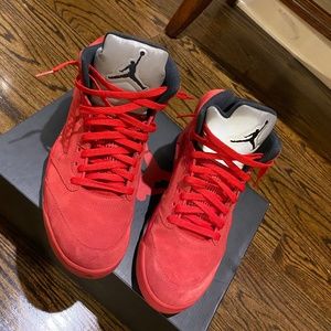 Jordan 5 Retro Red Suede